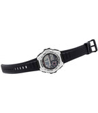 100H Reloj Casio Illuminator Hombre Correa Resina Negro - Detalle de esfera
