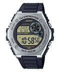 100H Reloj Casio Illuminator Hombre Correa Resina Negro - Reloj original en Guatemala