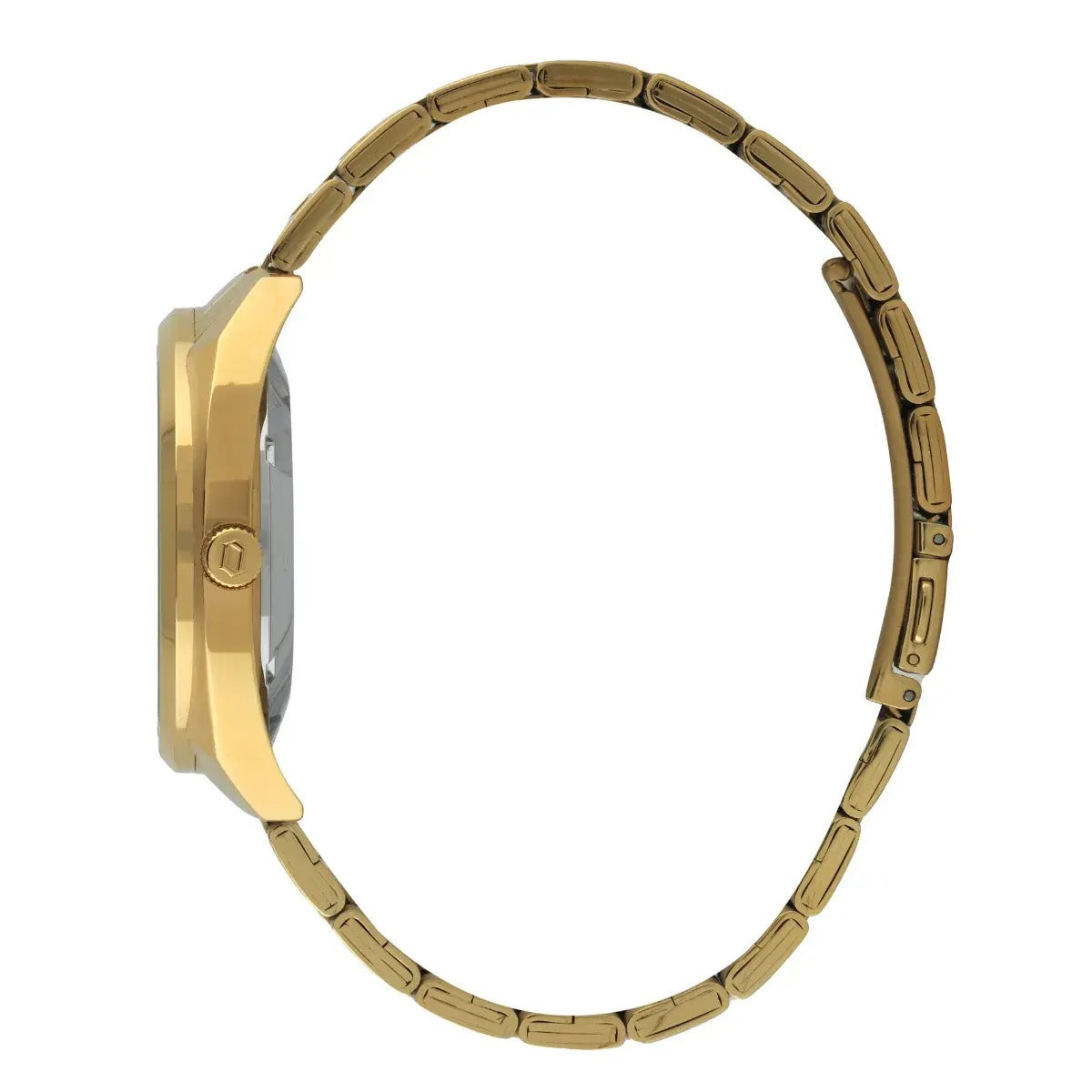 D1KX Reloj Orient Automático de hombre pulsera de metal - Detalle de esfera