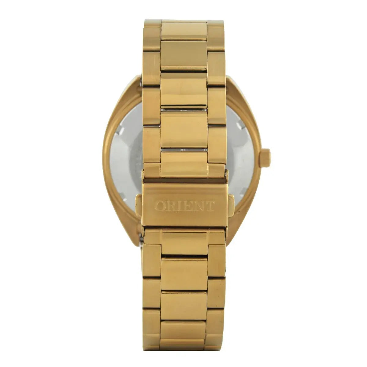 D1KX Reloj Orient Automático de hombre pulsera de metal - Vista lateral