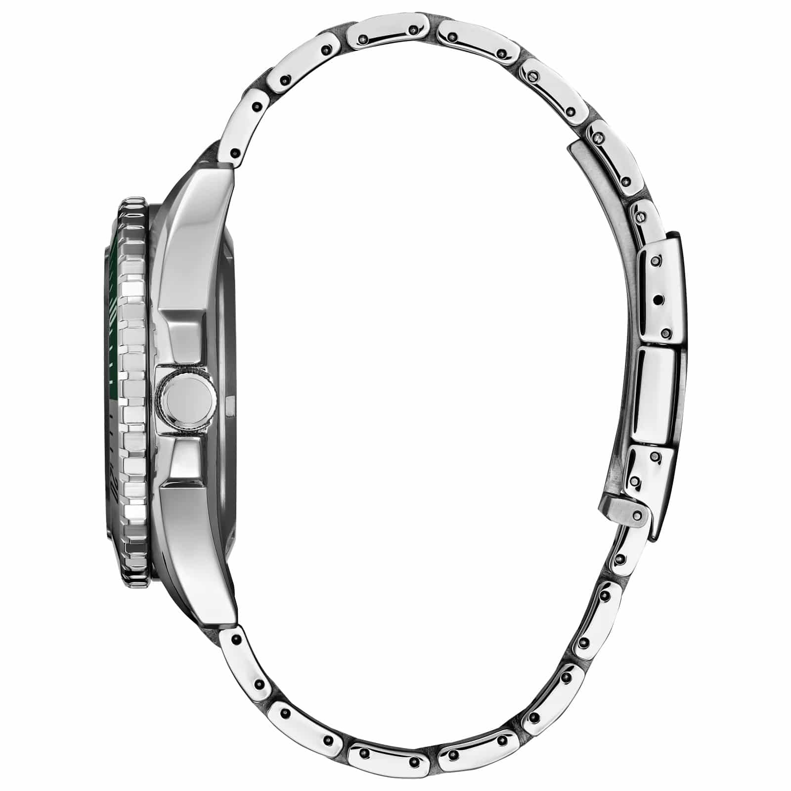 Reloj 50E Citizen Sport Automatic para caballero pulsera de acero - Detalle de esfera