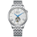 Citizen Open Heart automático de hombre correa de metal - Acero Inoxidable Plateado