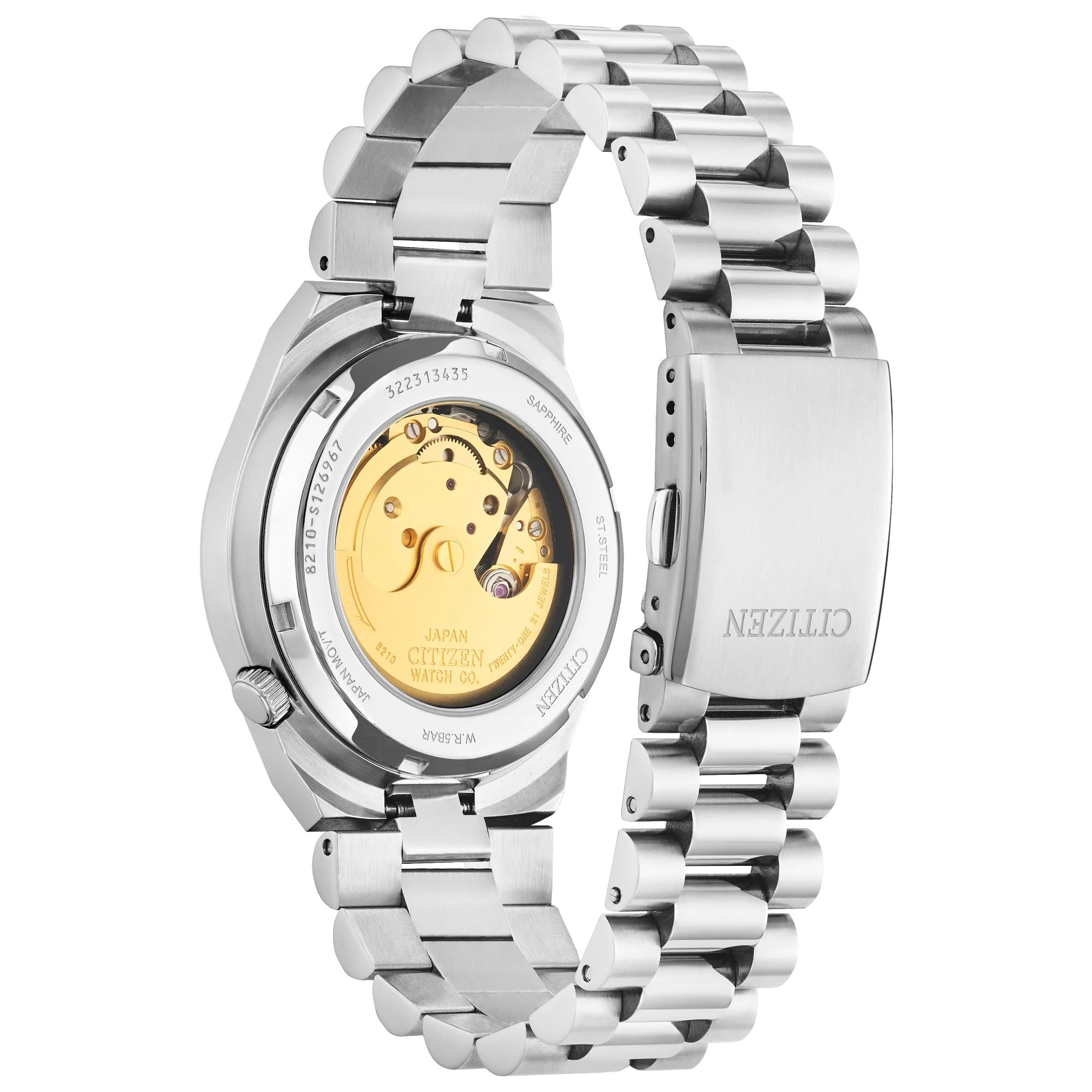 NJ0151-53M Reloj Citizen Tsuyosa de hombre automático pulsera de metal automático