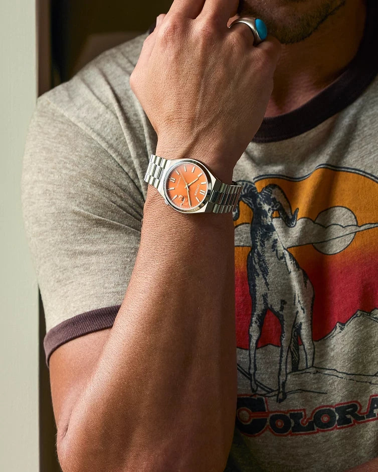 Reloj Citizen Tsuyosa NJ0151-53Z para Hombre - Naranja