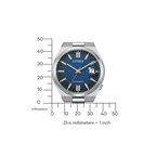 88L Citizen reloj de hombre correa de acero inoxidable - Vista lateral