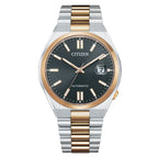 NJ0154-80H Citizen reloj para caballero pulsera de metal - Acero Inoxidable Bicolor
