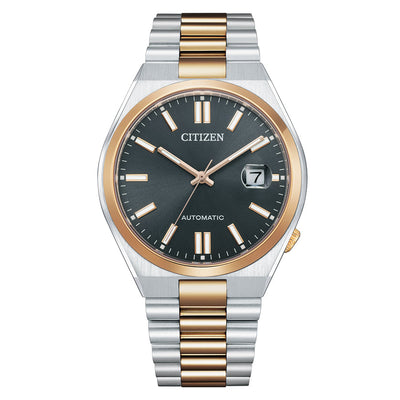NJ0154-80H Reloj Citizen Tsuyosa para caballero pulsera de metal bicolor