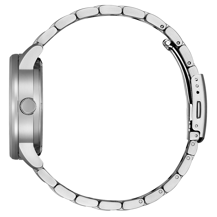 83A Reloj Citizen Mechanical Automático Hombre Acero Esfera - Vista lateral