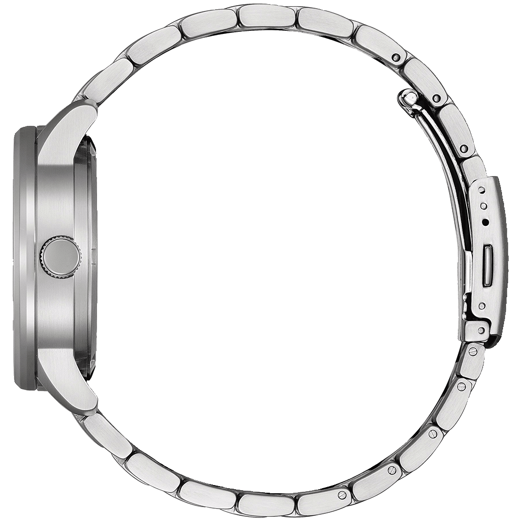 83L Reloj Citizen Mechanical Automático Hombre Acero Azul Claro - Detalle de esfera