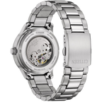83L Reloj Citizen Mechanical Automático Hombre Acero Azul Claro - Vista lateral