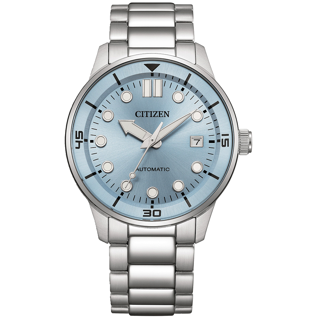 83L Reloj Citizen Mechanical Automático Hombre Acero Azul Claro - Reloj original en Guatemala