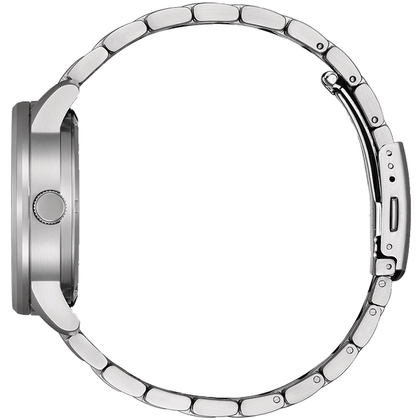 83X Reloj Citizen Mechanical Automatic Hombre Correa de Acero - Vista lateral