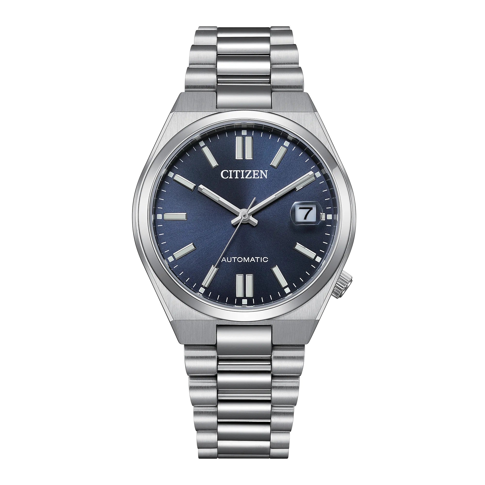 NJ0200-50M Reloj Citizen Tsuyosa automático de hombre correa de metal 37 mm - Acero Inoxidable Plateado