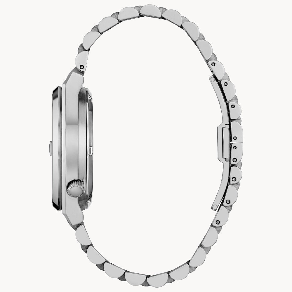 Citizen Tsuyosa 60 reloj de hombre NK0020-55E correa de metal plateado