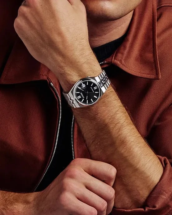 Citizen Tsuyosa 60 reloj de hombre NK0020-55E correa de metal plateado