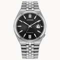 Citizen Tsuyosa 60 reloj de hombre NK0020-55E correa de metal plateado