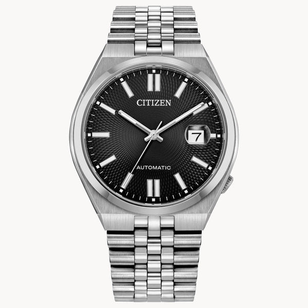 NK0020-55E Reloj Citizen Tsuyosa 60 de hombre correa de metal plateado