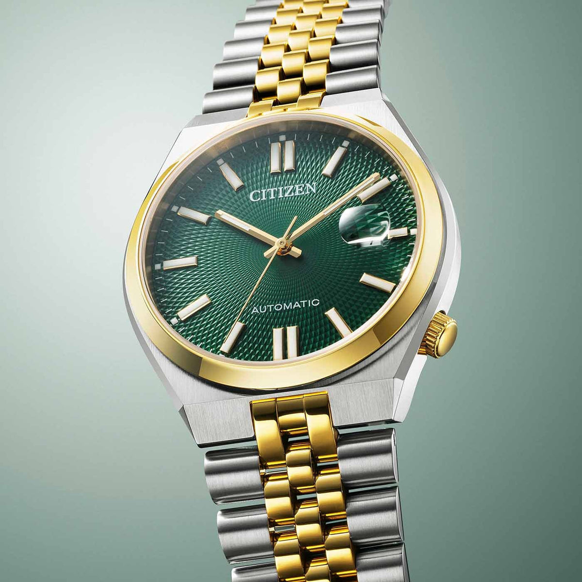 NK0024-54X Reloj Citizen Tsuyosa Automatico de hombre correa de metal bicolor