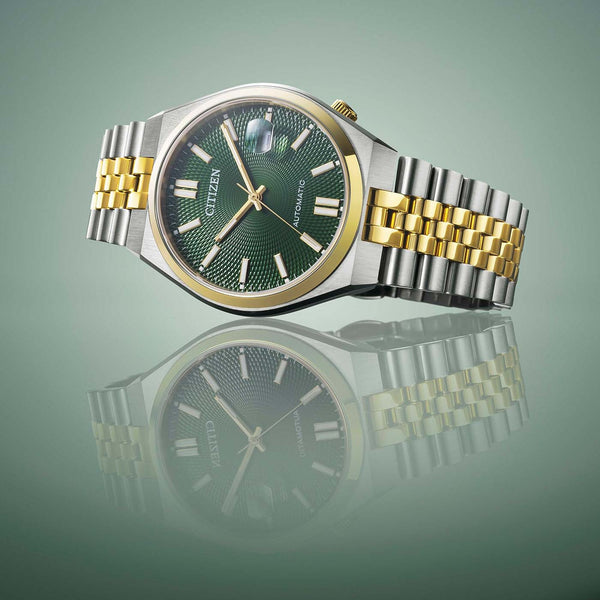 NK0024-54X Reloj Citizen Tsuyosa Automatico de hombre correa de metal bicolor