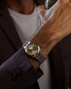 51X Reloj Citizen Tsuyosa Small de hombre pulsera de metal - Vista trasera