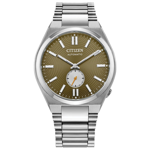 NK5010-51X Reloj Citizen Tsuyosa Small de hombre pulsera de metal plateado