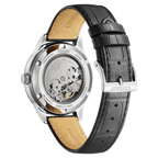 Reloj Citizen Automatico Hombre Correa Cuero Café - Vista lateral