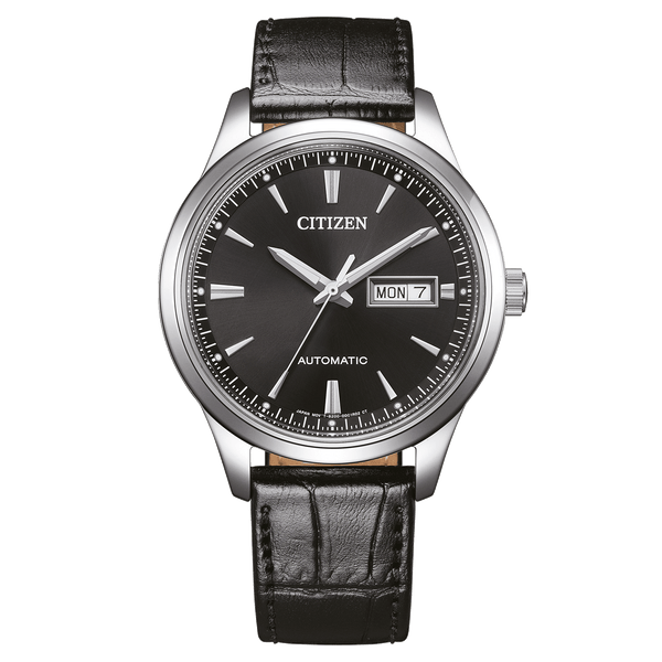 Reloj Citizen Automatico Hombre Correa Cuero Café - Reloj original en Guatemala