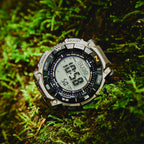 PRG-340T-7 Reloj Casio Pro Trek de hombre correa de acero inoxidable digital