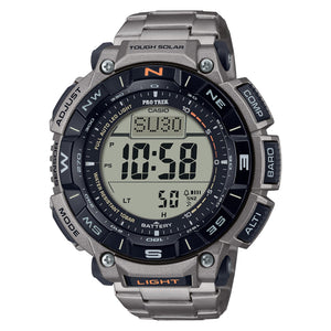 PRG-340T-7 Reloj Casio Pro Trek de hombre pulsera de titanio digital