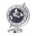 QHG106 Reloj Despertador de mesa Seiko Mapa Mundi - Plateado