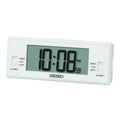 QHL093 Seiko Reloj Despertador Digital LCD - Blanco - QHL093WN