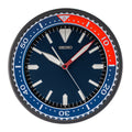 QXA791 Reloj de pared Seiko analógico LumiBrite 30 cm - Azul Rojo