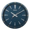 QXA802 Reloj Seiko de pared análogo 3D 35 cm - Azul