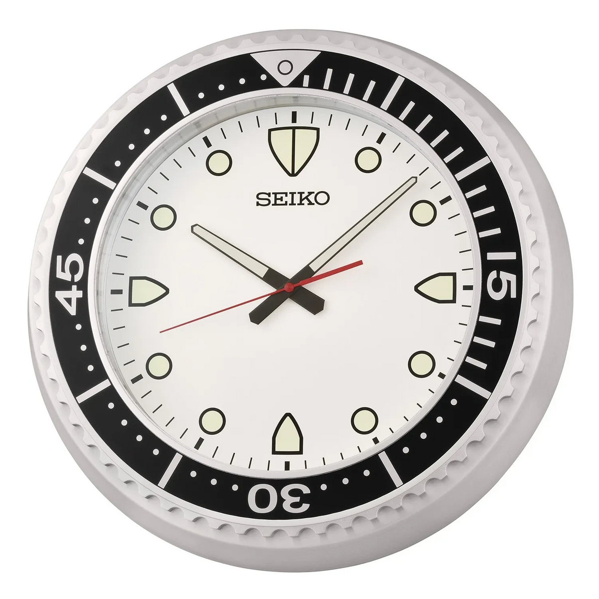 QXA849 Reloj de pared Seiko Analógico - Blanco
