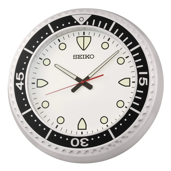 QXA849 Reloj de pared Seiko Analógico - Blanco