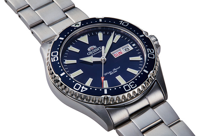 RA-AA0002L Reloj Orient Kamasu Hombre Correa Acero Esfera - Vista trasera