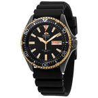 RA-AA0005B Reloj Orient Kamasu Hombre Correa Caucho Negro - Vista trasera