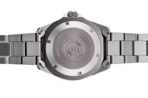 RA-AA0009L Reloj Orient Kamasu Hombre Acero Azul Marino - Detalle de esfera