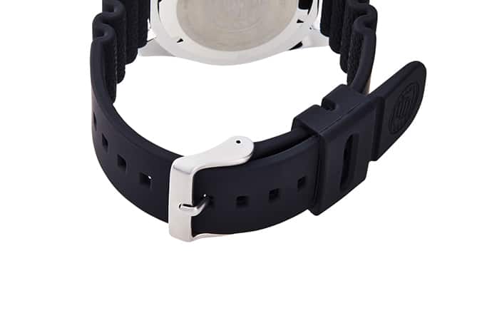 RA-AA0011B Reloj Orient Kamasu Hombre Correa Caucho Negra - Vista lateral