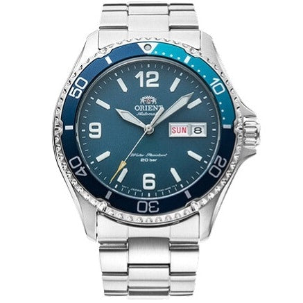 RA-AA0818L Reloj Orient Kamasu Hombre Correa de Acero Esfera - Reloj original en Guatemala