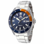 RA-AA0913L19B Reloj Orient Kamasu Hombre Acero Azul Naranja - Reloj original en Guatemala