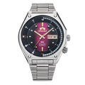 RA-AA0B02R Reloj Orient SK Hombre Correa Acero Esfera Magenta - Reloj original en Guatemala