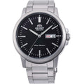 RA-AA0C01B Reloj Orient Sport Hombre Correa de Acero Esfera Negra - Reloj original en Guatemala
