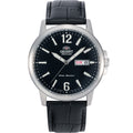 RA-AA0C04B19A Reloj Orient Sport Automático Hombre Correa Cuero Negro - Reloj original en Guatemala