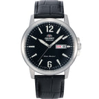 RA-AA0C04B19A Reloj Orient Sport Automático Hombre Correa Cuero Negro - Reloj original en Guatemala