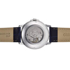 RA-AA0C05L19B Reloj Orient Automatic Hombre Correa Cuero Azul - Detalle de esfera