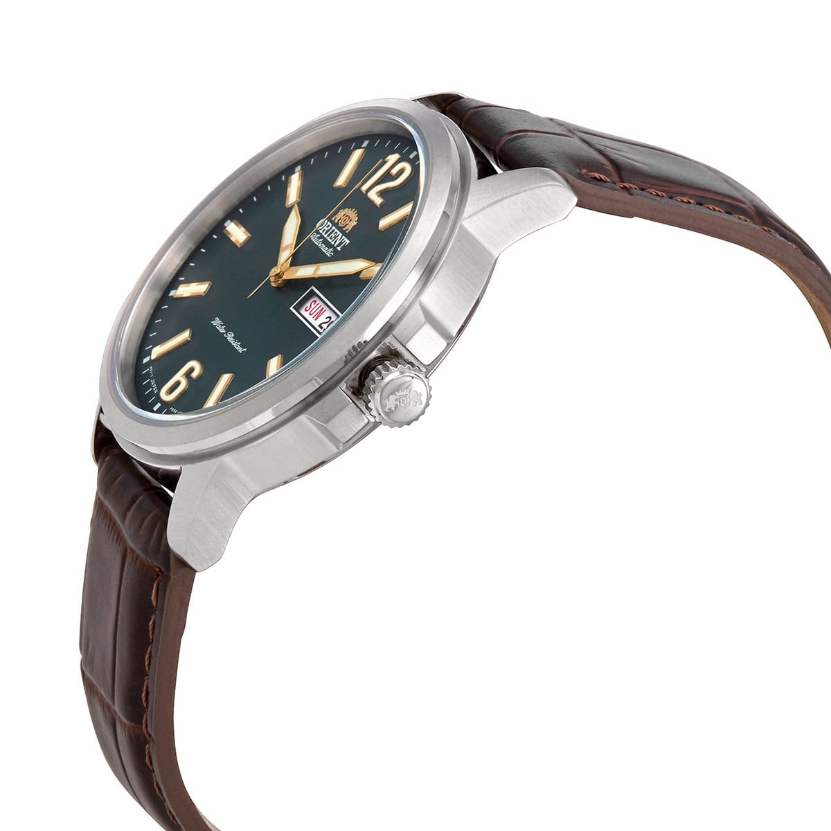 RA-AA0C06E19B Reloj Orient Sport Hombre Correa Cuero Marrón Esfera