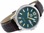 RA-AA0C06E19B Reloj Orient Sport Hombre Correa Cuero Marrón Esfera