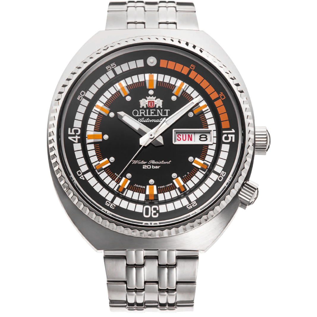 RA-AA0E05B-NEO Reloj Orient Neo Classic Sports Hombre Acero Negro