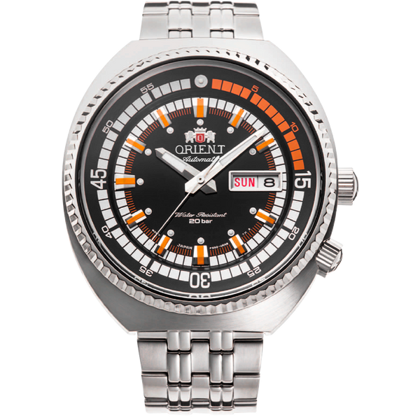 RA-AA0E05B-NEO Reloj Orient Neo Classic Sports Hombre Acero Negro